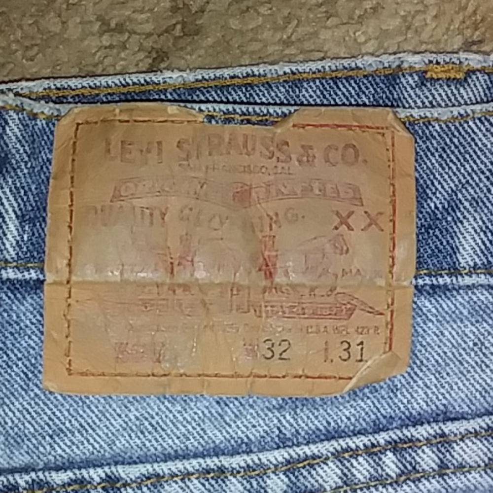 Vintage Men's 32W 31L Levis jeans